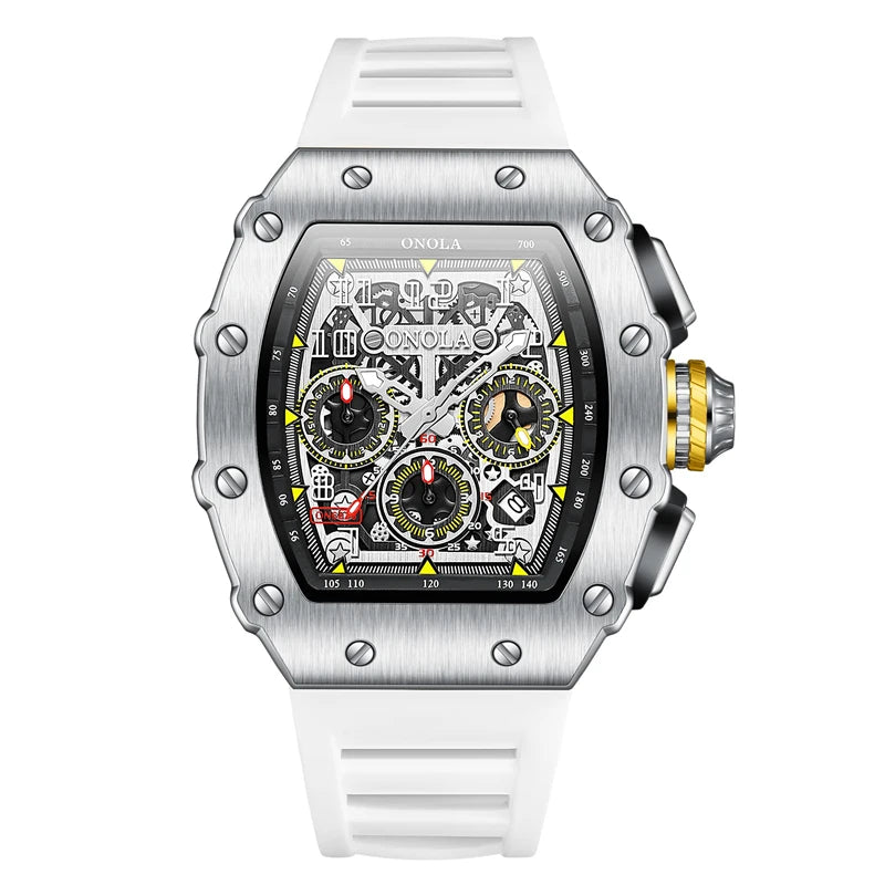 Men's Luxury Quartz Watch – Sporty, Stylish, and Built for Everyday Performance