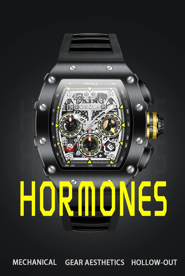 Men's Luxury Quartz Watch – Sporty, Stylish, and Built for Everyday Performance