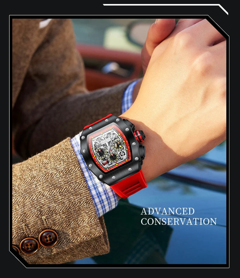 Men's Luxury Quartz Watch – Sporty, Stylish, and Built for Everyday Performance