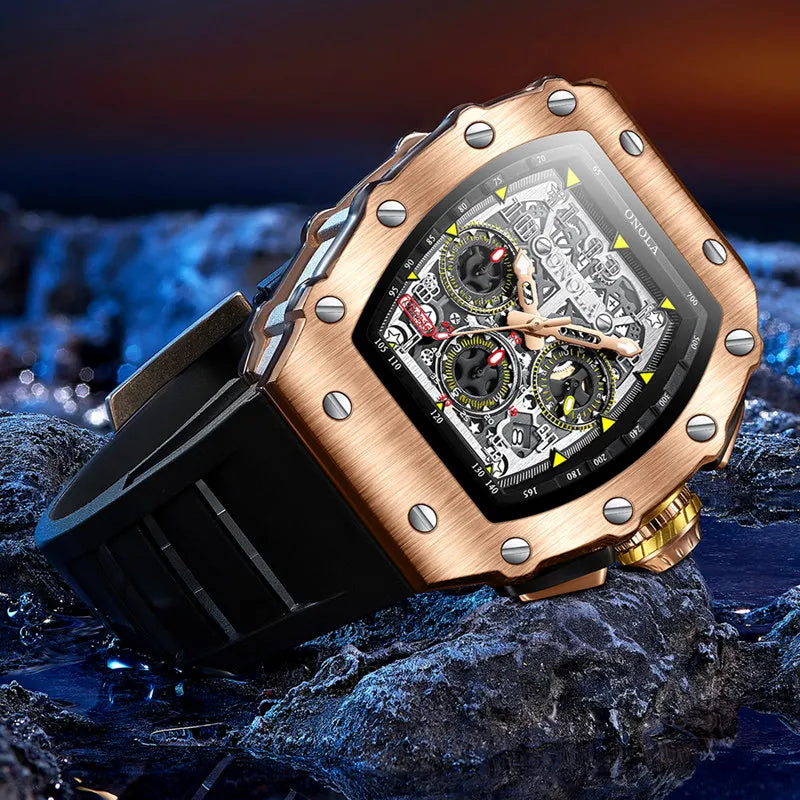 Men's Luxury Quartz Watch – Sporty, Stylish, and Built for Everyday Performance