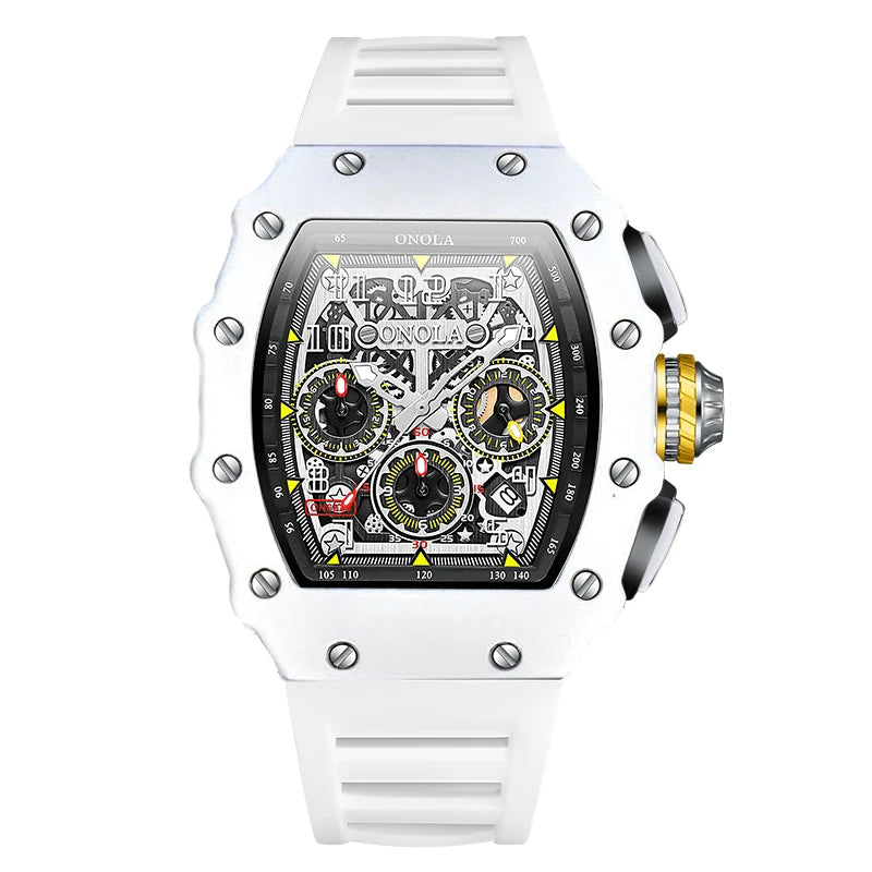Men's Luxury Quartz Watch – Sporty, Stylish, and Built for Everyday Performance