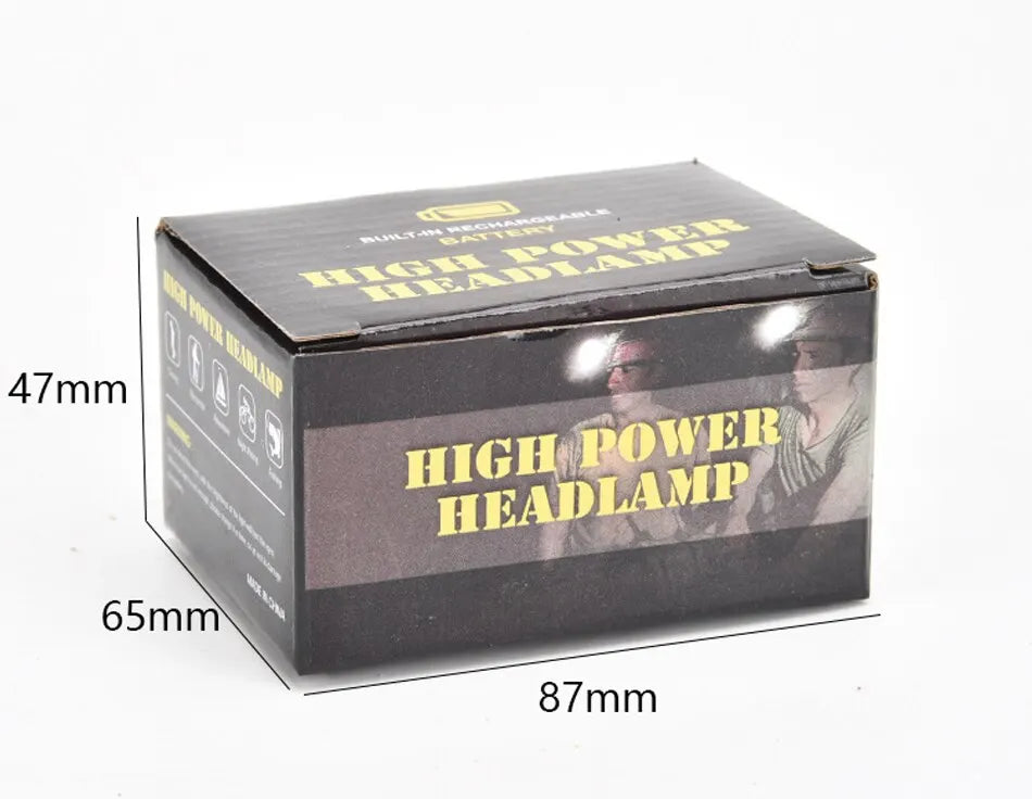 MEREDITH Rechargeable COB LED Headlamp – Magnetic, Waterproof, Super Bright