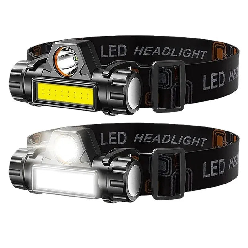 MEREDITH Rechargeable COB LED Headlamp – Magnetic, Waterproof, Super Bright