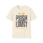 Motivational Fitness T-Shirt - 'Push Your Limit' - Unisex Softstyle Tee for Gym Lovers