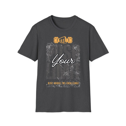 Motivational Fitness T-Shirt - 'Push Your Limit' - Unisex Softstyle Tee for Gym Lovers