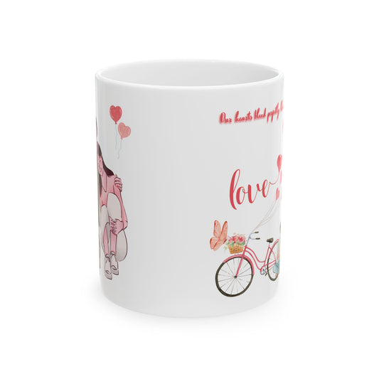 Romantic Accent Coffee Mug — The Perfect Gift for Couples & Coffee Lovers