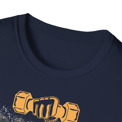 Motivational Fitness T-Shirt - 'Push Your Limit' - Unisex Softstyle Tee for Gym Lovers