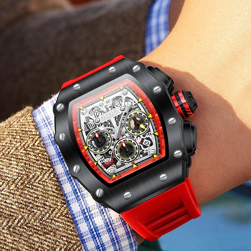 Men's Luxury Quartz Watch – Sporty, Stylish, and Built for Everyday Performance
