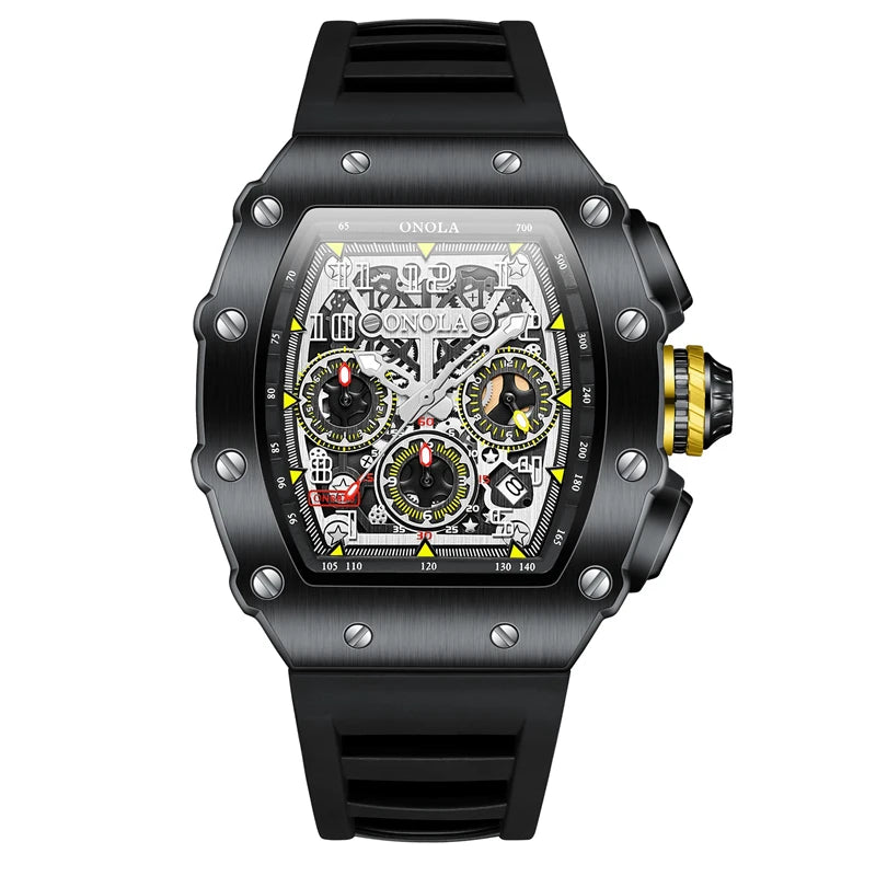 Men's Luxury Quartz Watch – Sporty, Stylish, and Built for Everyday Performance