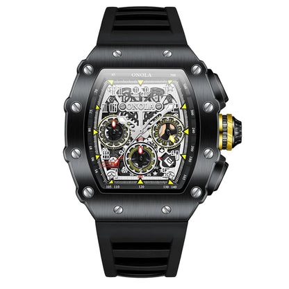 Men's Luxury Quartz Watch – Sporty, Stylish, and Built for Everyday Performance