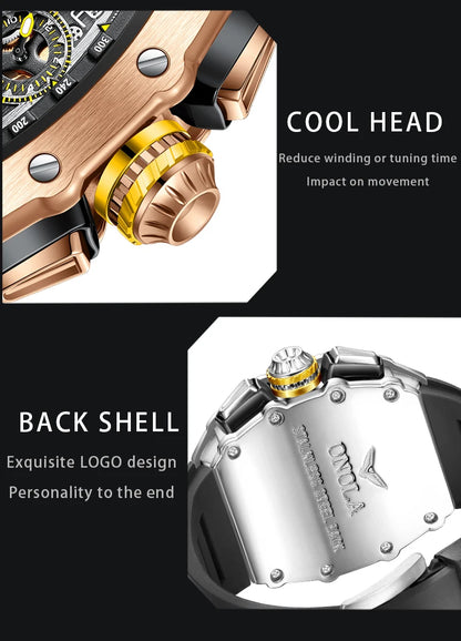 Men's Luxury Quartz Watch – Sporty, Stylish, and Built for Everyday Performance