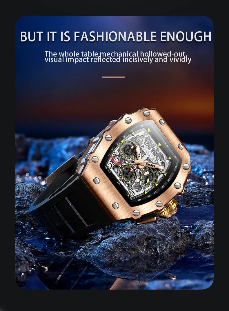 Men's Luxury Quartz Watch – Sporty, Stylish, and Built for Everyday Performance
