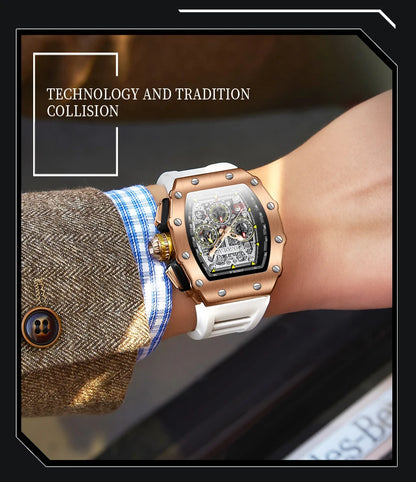 Men's Luxury Quartz Watch – Sporty, Stylish, and Built for Everyday Performance