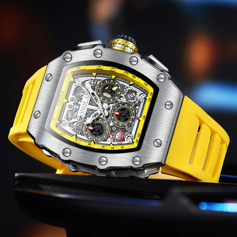 Men's Luxury Quartz Watch – Sporty, Stylish, and Built for Everyday Performance
