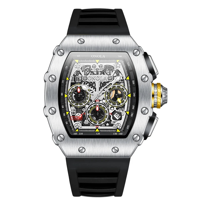 Men's Luxury Quartz Watch – Sporty, Stylish, and Built for Everyday Performance
