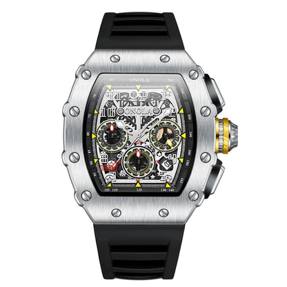 Men's Luxury Quartz Watch – Sporty, Stylish, and Built for Everyday Performance