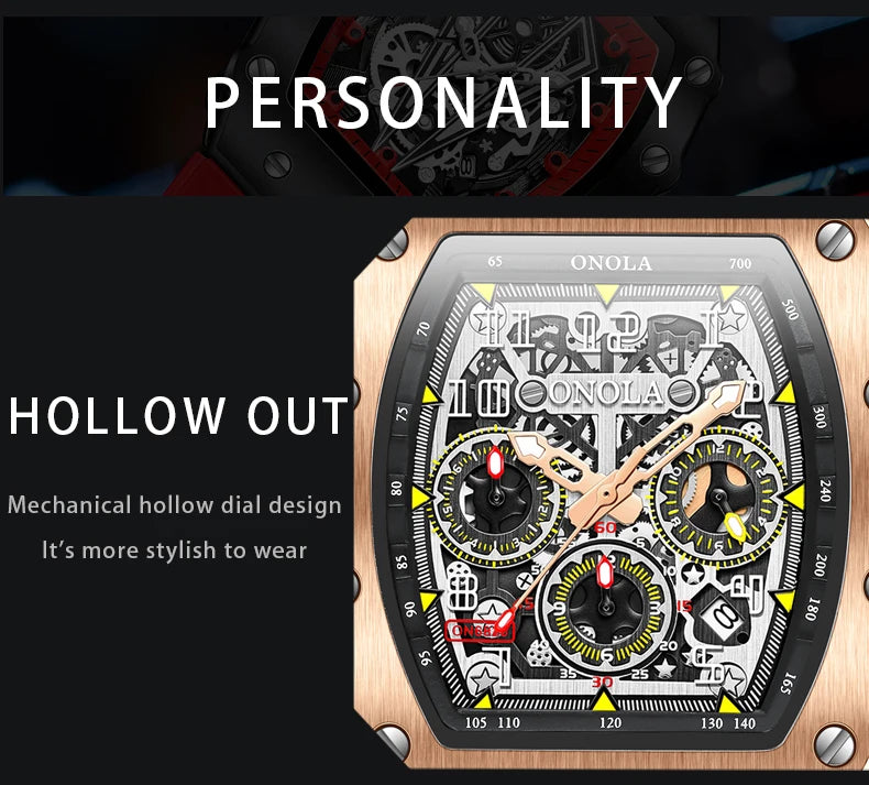 Men's Luxury Quartz Watch – Sporty, Stylish, and Built for Everyday Performance