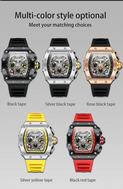 Men's Luxury Quartz Watch – Sporty, Stylish, and Built for Everyday Performance