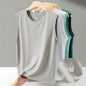 Men’s Solid Color Sleeveless Tank Top – Lightweight, Breathable & Summer-Ready
