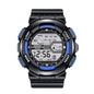 Men's Outdoor Sport Multifunction Digital Watch – Large LED Display, Waterproof & Shock Resistant