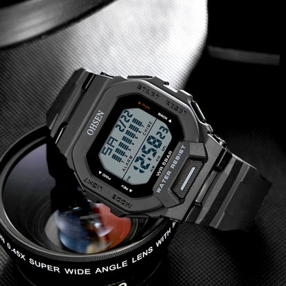 OHSEN Men's Digital Sports Watch – Rugged, Functional, and Built for Performance