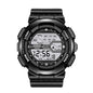 Men's Outdoor Sport Multifunction Digital Watch – Large LED Display, Waterproof & Shock Resistant