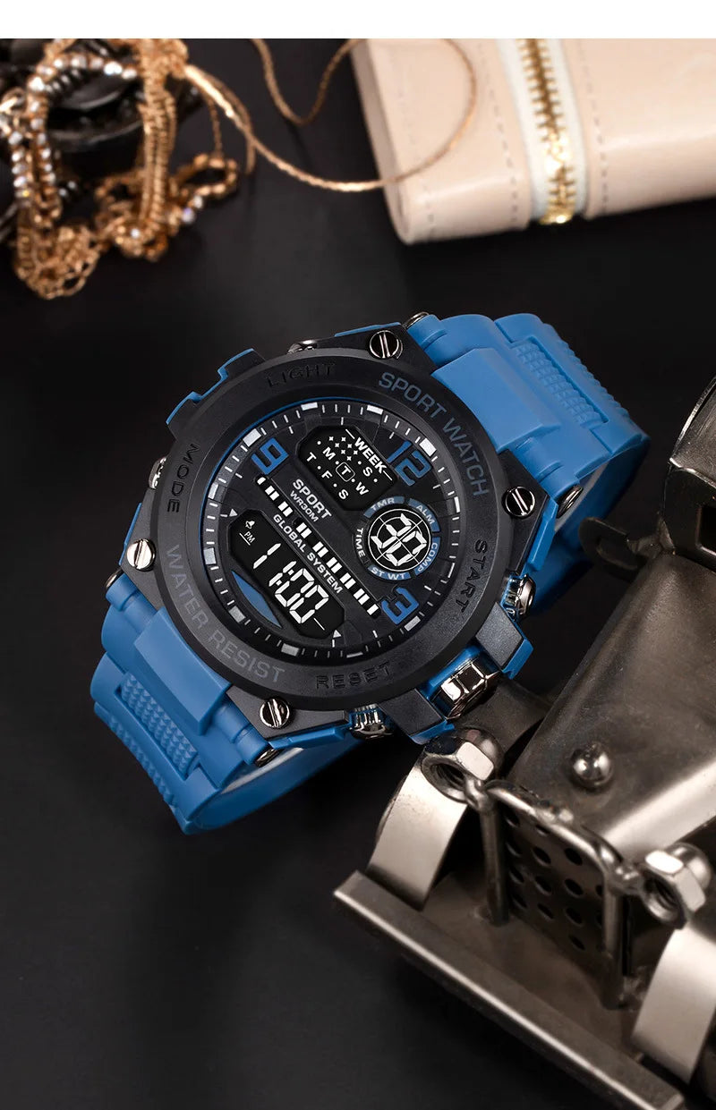 Top Luxury Men's Outdoor Sport Digital Watch
