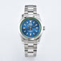 39mm Stainless Steel Watch Case with Sapphire Glass – Compatible with NH35 Movement | Green Luminous | Custom Logo Options