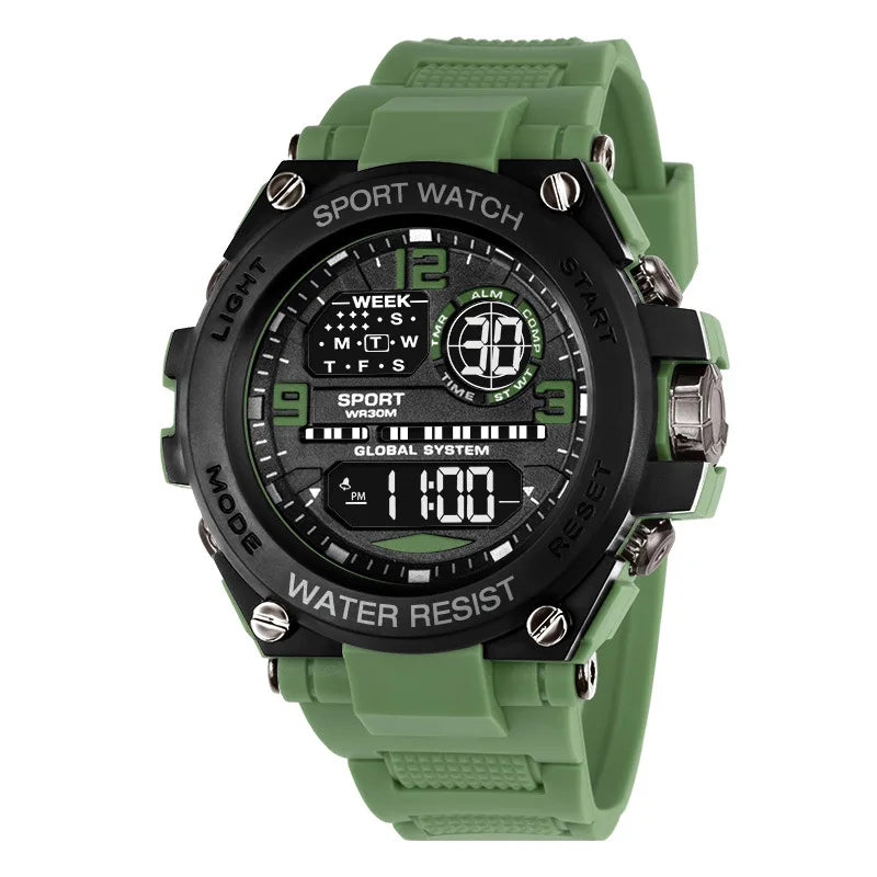 Top Luxury Men's Outdoor Sport Digital Watch