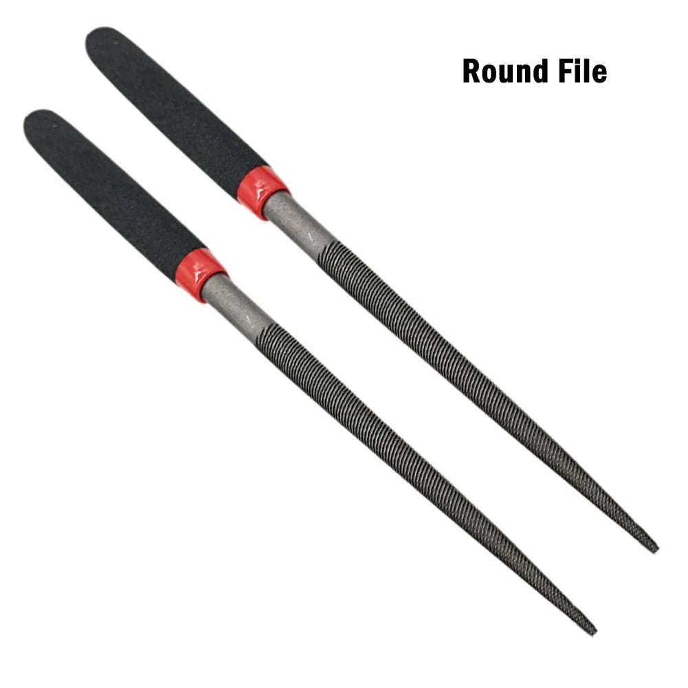 Mini Steel File Set – Flat, Round, Half-Round Files for Woodworking & Precision Work