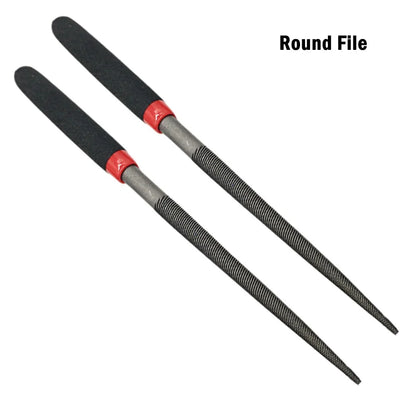 Mini Steel File Set – Flat, Round, Half-Round Files for Woodworking & Precision Work