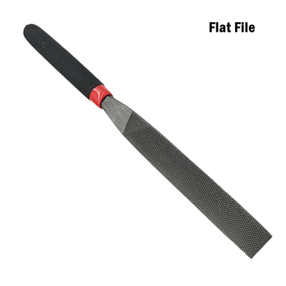 Mini Steel File Set – Flat, Round, Half-Round Files for Woodworking & Precision Work