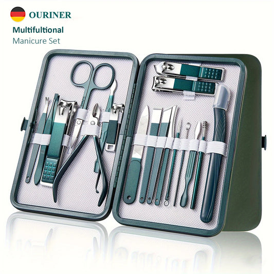 Ouriner Professional Stainless Steel Manicure & Pedicure Kit