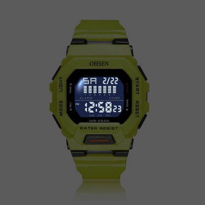OHSEN Men's Digital Sports Watch – Rugged, Functional, and Built for Performance