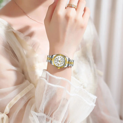 POEDAGAR Women’s Luxury Quartz Watch – Elegant Design, Waterproof & Luminous