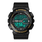 Men's Outdoor Sport Multifunction Digital Watch – Large LED Display, Waterproof & Shock Resistant