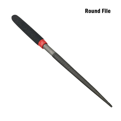 Mini Steel File Set – Flat, Round, Half-Round Files for Woodworking & Precision Work