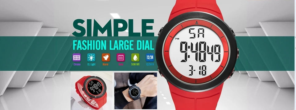 OHSEN Men's Digital Sports Watch – Rugged, Functional, and Built for Performance