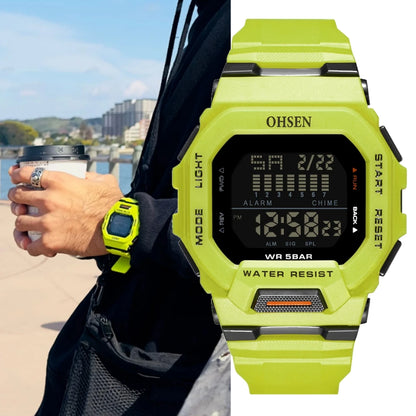 OHSEN Men's Digital Sports Watch – Rugged, Functional, and Built for Performance
