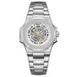 LONGLUX Men's Automatic Skeleton Watch – Luxury Style Meets Mechanical Precision