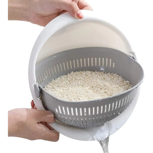 Collapsible Sink Strainer & Vegetable Washing Basket