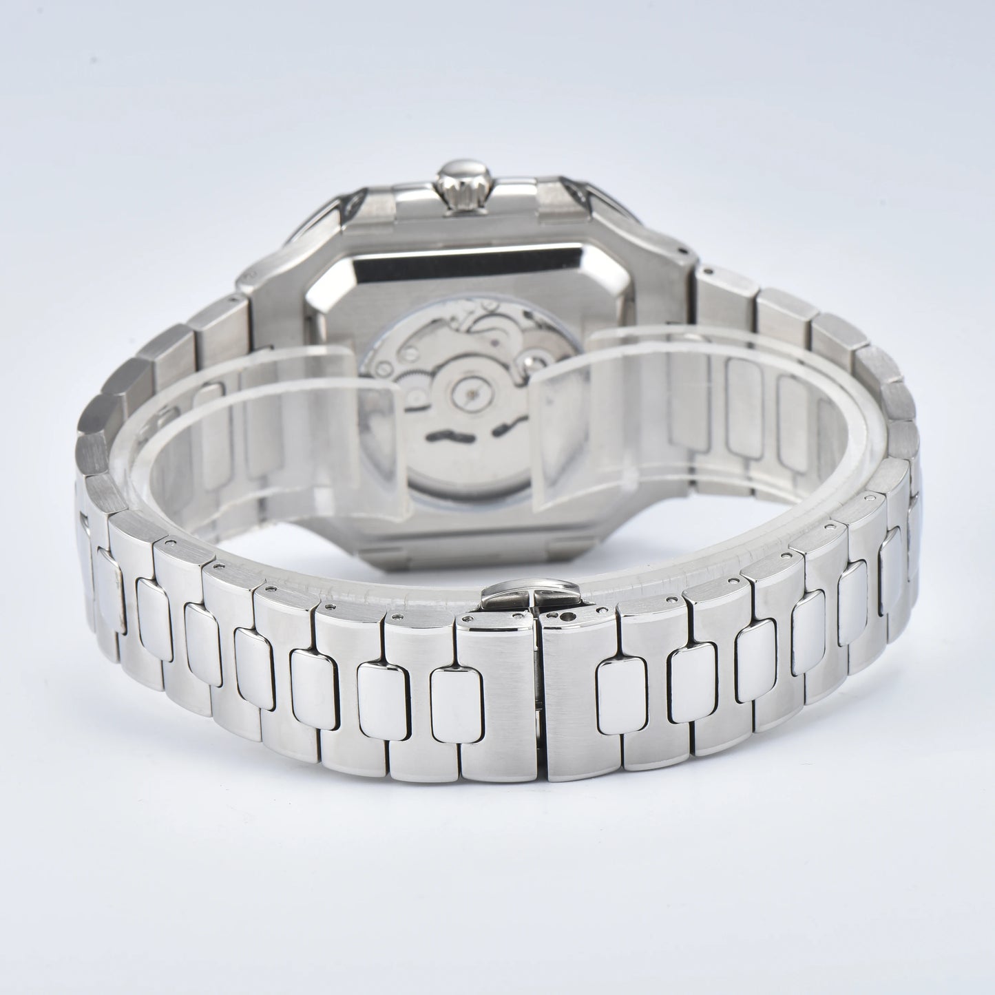 Dwayne Campbell Stainless Steel Watch Case – Designed for NH35 Movement with Sapphire Glass & Custom Logo Options