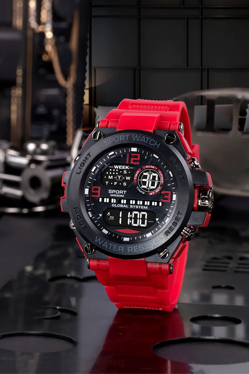 Top Luxury Men's Outdoor Sport Digital Watch