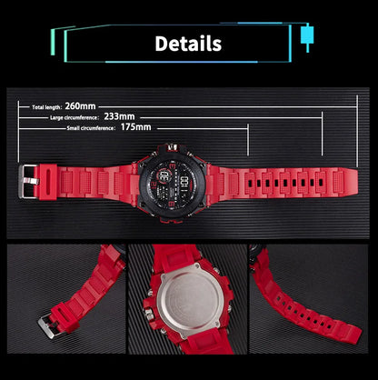 Top Luxury Men's Outdoor Sport Digital Watch