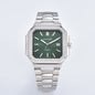 Dwayne Campbell Stainless Steel Watch Case – Designed for NH35 Movement with Sapphire Glass & Custom Logo Options