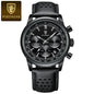 POEDAGAR Men's Luxury Quartz Chronograph Watch – Waterproof, Luminous & Fashionably Rugged