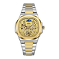 MARK FAIRWHALE Tourbillon Skeleton Automatic Watch – Luxury Business Timepiece with Moon Phase Display