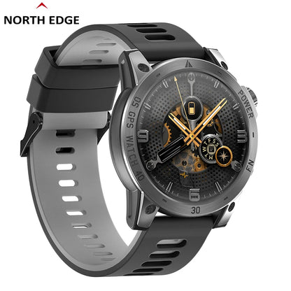 NORTH EDGE 2025 Men's GPS Smartwatch – Rugged Outdoor Performance with AMOLED Display & Advanced Sensors