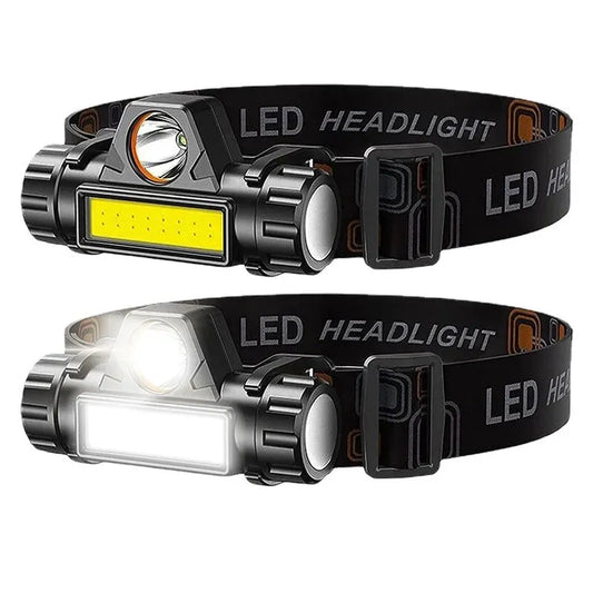 MEREDITH Rechargeable COB LED Headlamp – Magnetic, Waterproof, Super Bright
