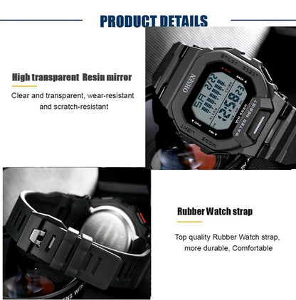 OHSEN Men's Digital Sports Watch – Rugged, Functional, and Built for Performance
